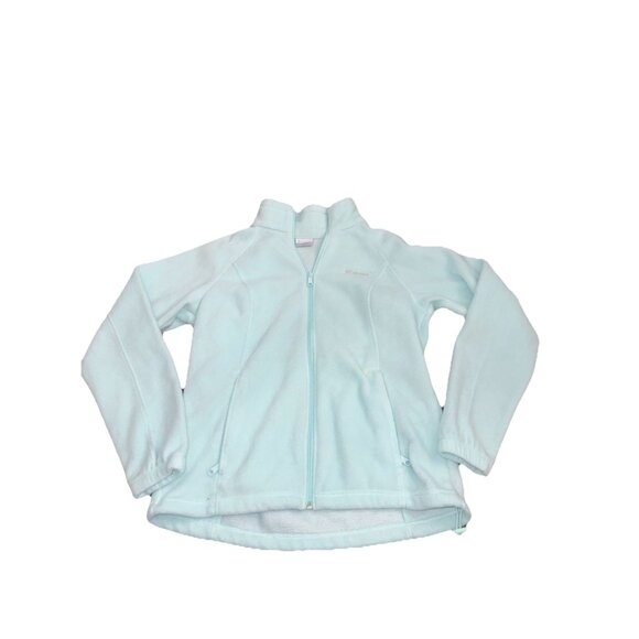 Columhia Jackets & Blazers - Columbia Fleece Jacket Woman Size  Large Light Blue Outdoors Lightweight